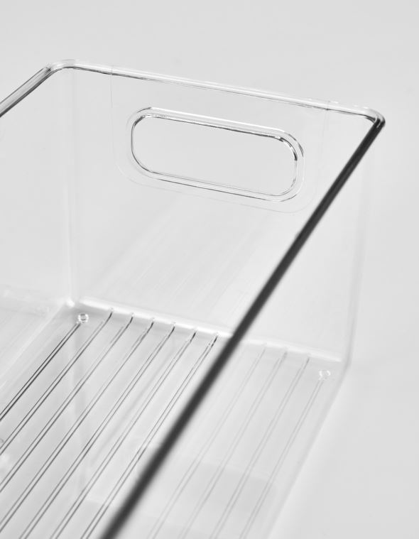 Schmale Aufbewahrungsbox Transparent - 11