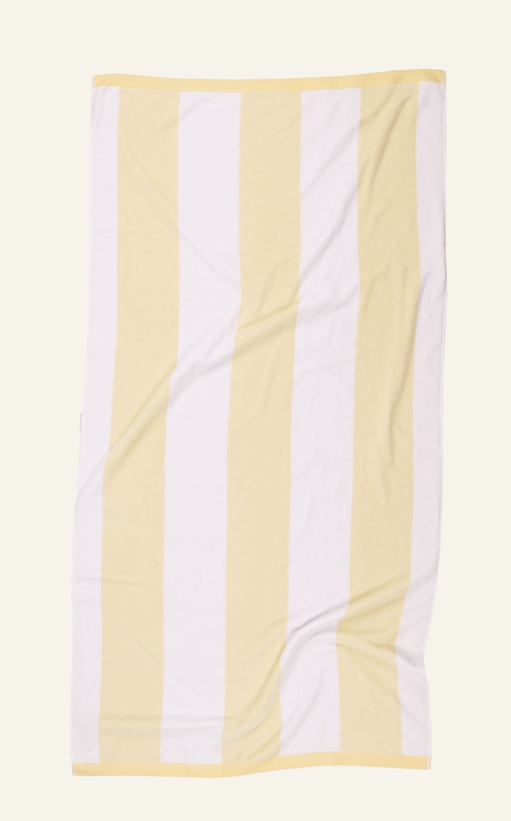 Strandtuch Hellgelb - 90x180 cm Hellgelb - 1