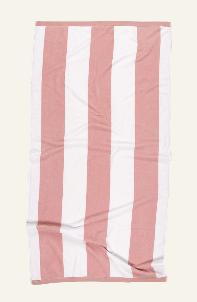 Strandtuch Rosa - 90x180 cm Rosa - 1