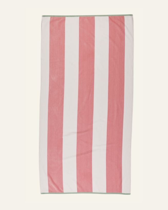 Strandtuch Hellrosa - 90x180 cm Hellrosa - 1