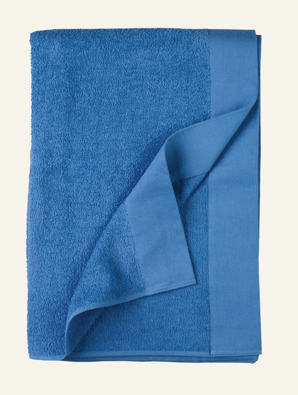 Strandtuch Blau - 90x180 cm Blau - 1