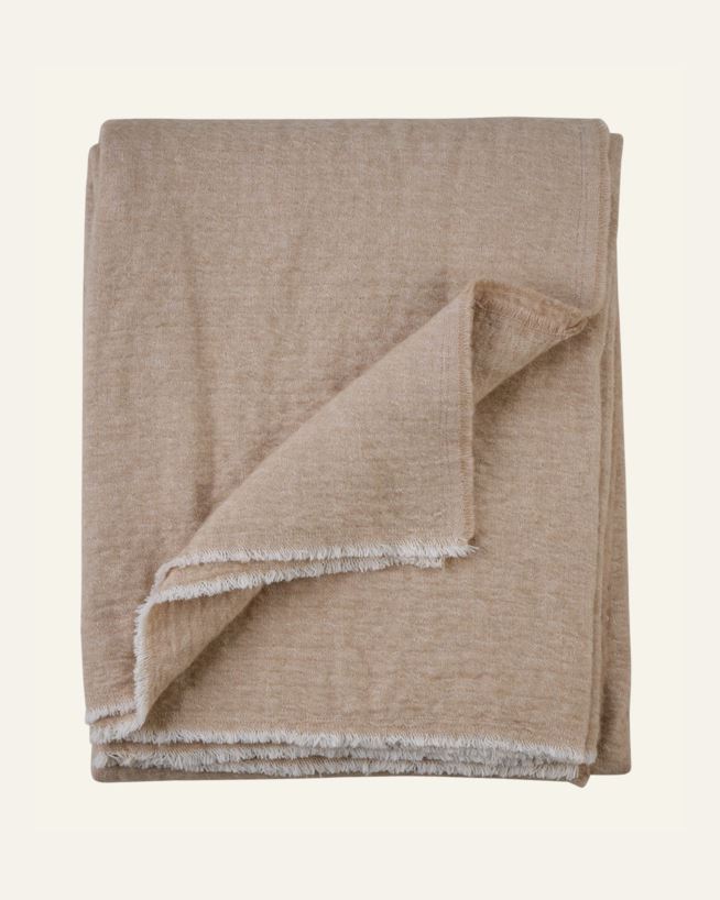 Decke Beige - 130x170 cm Beige - 1