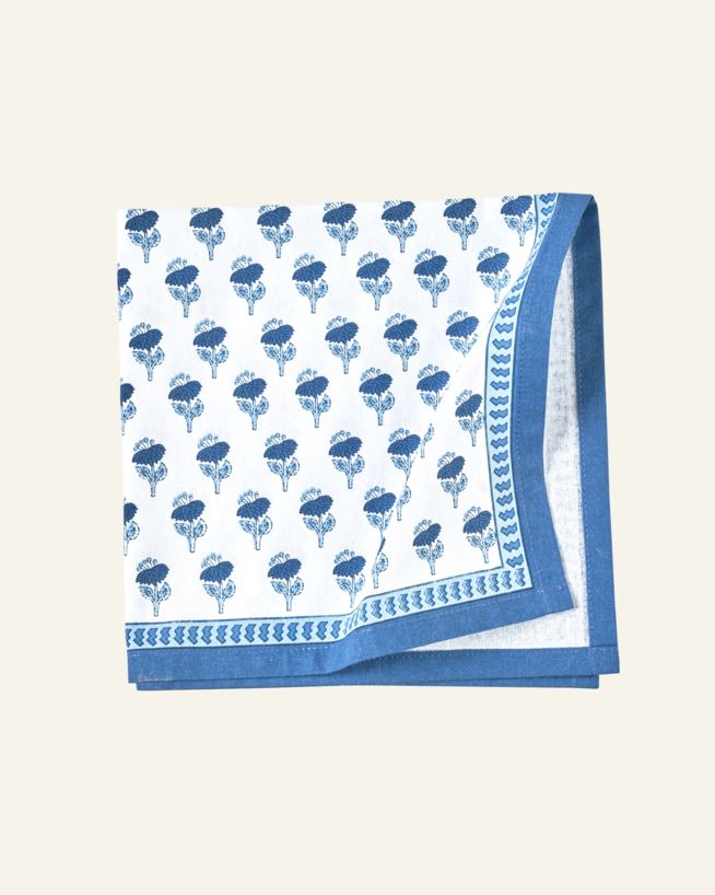 Stoffservietten im 2er-Set Blau - 45x45 cm Blau - 1