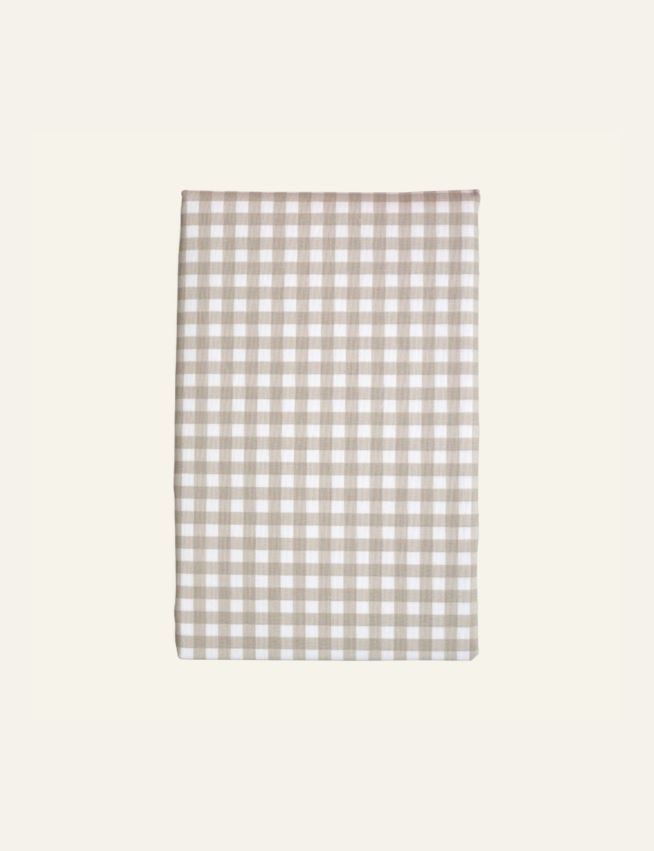 Abwischbare Tischdecke Beige - 2