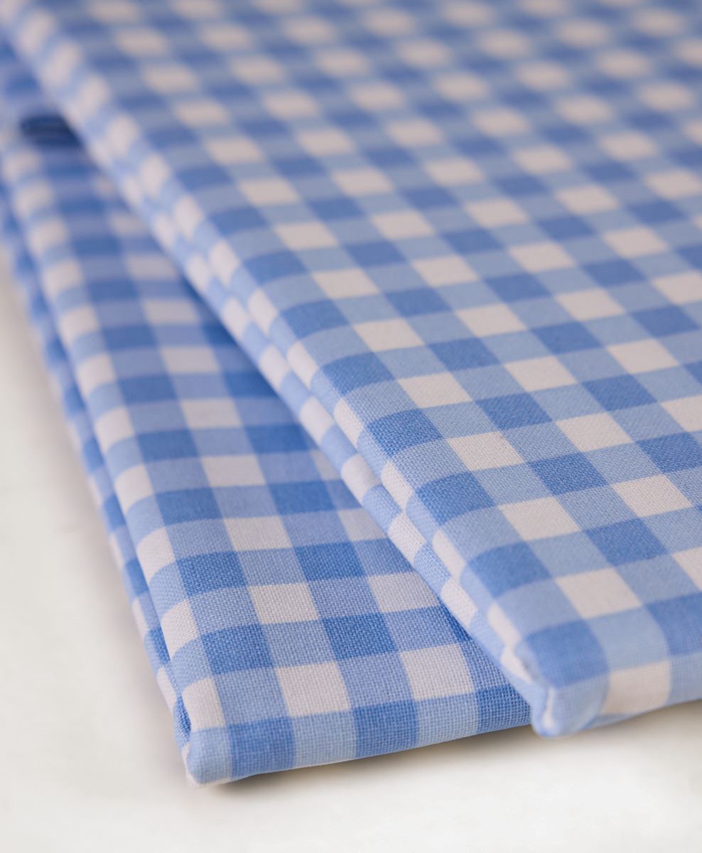 Abwischbare Tischdecke Blau - 3