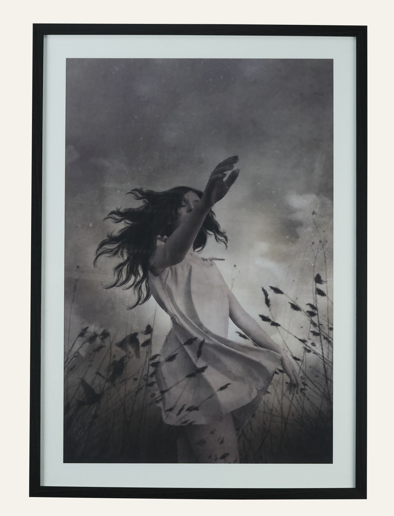 Bild Schwarz - 50x70 cm Schwarz - 1