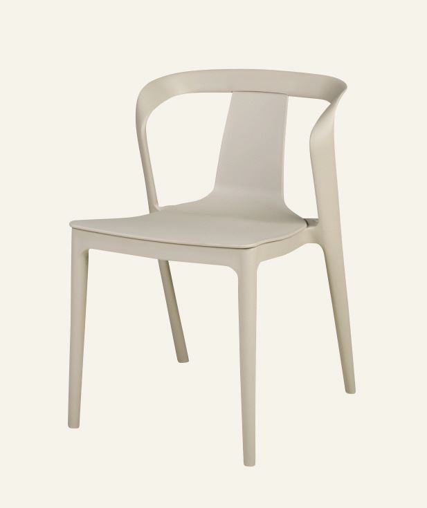 Gartenstuhl Sand - 52,6x49x78 cm Sand - 1