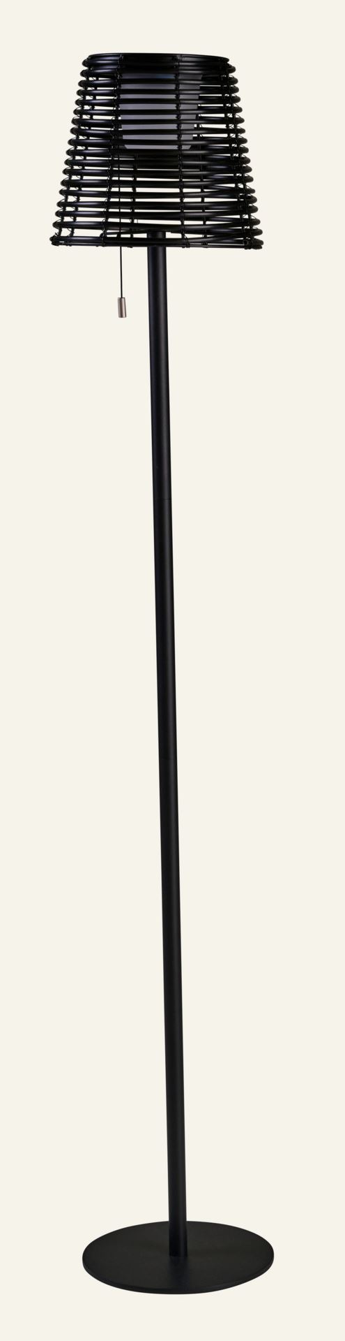 LED-Stehlampe Schwarz - 20x20x122 cm Schwarz - 1