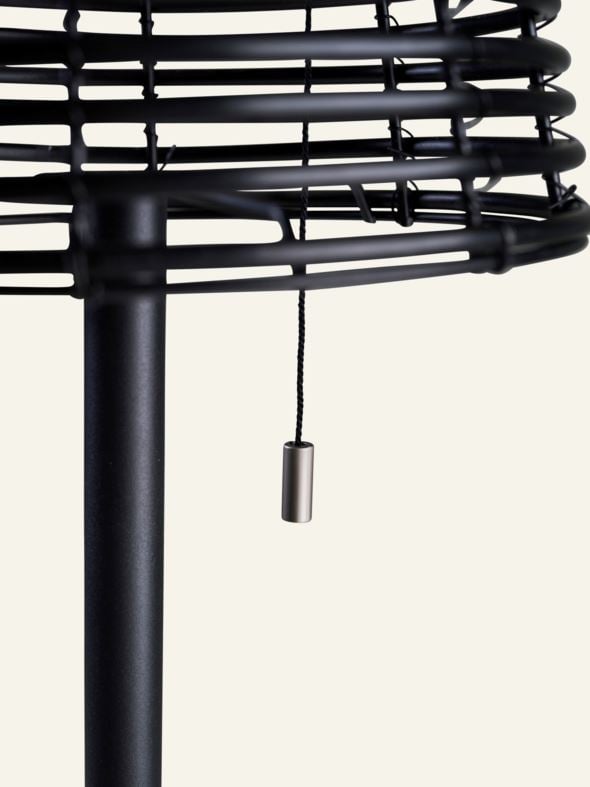 LED-Stehlampe Schwarz - 2