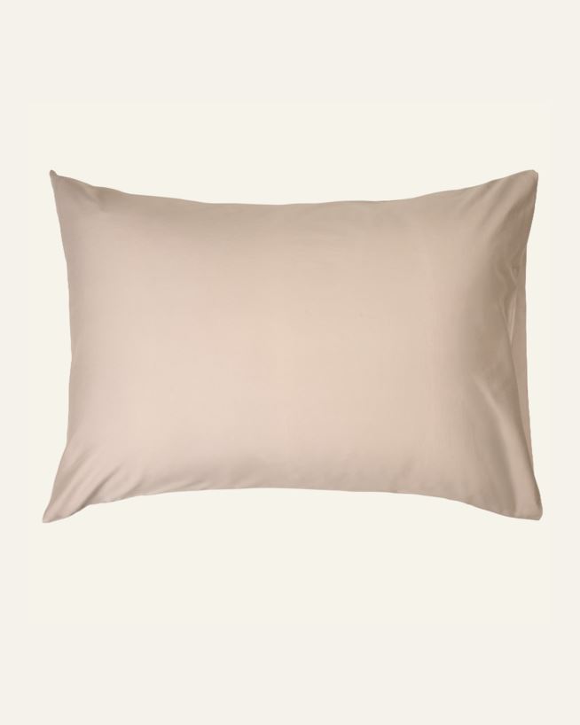 Satin-Kissenbezug Sand - 50x70 cm Sand - 1