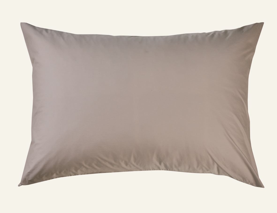 Satin-Kissenbezug Sand - 2