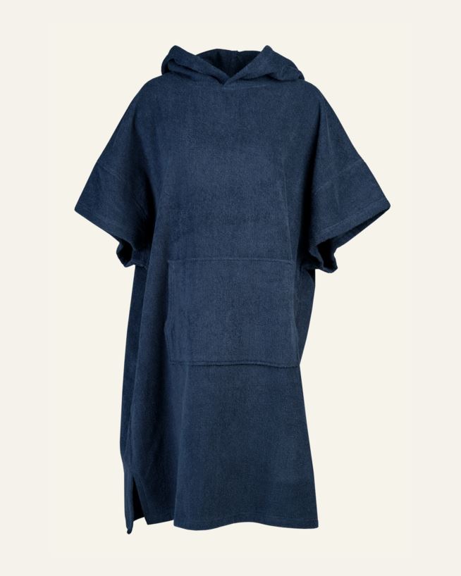 Poncho Marineblau - 78x111 cm Marineblau - 1