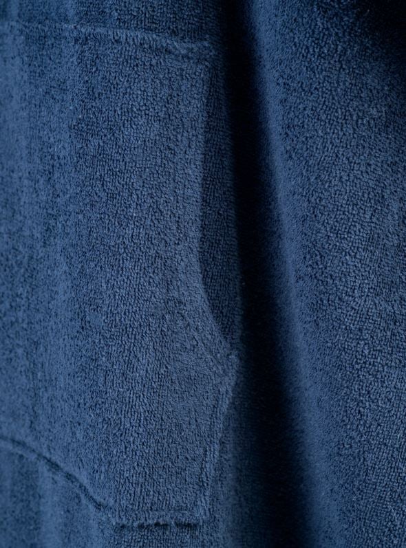 Poncho Marineblau - 2