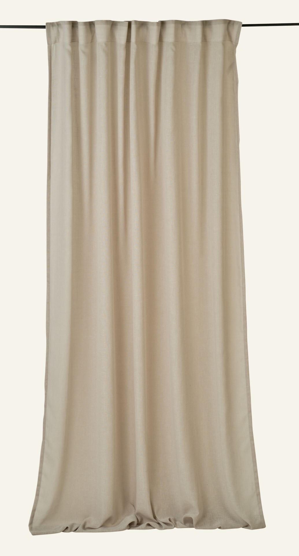 Vorhang Beige - 140x220 cm Beige - 1
