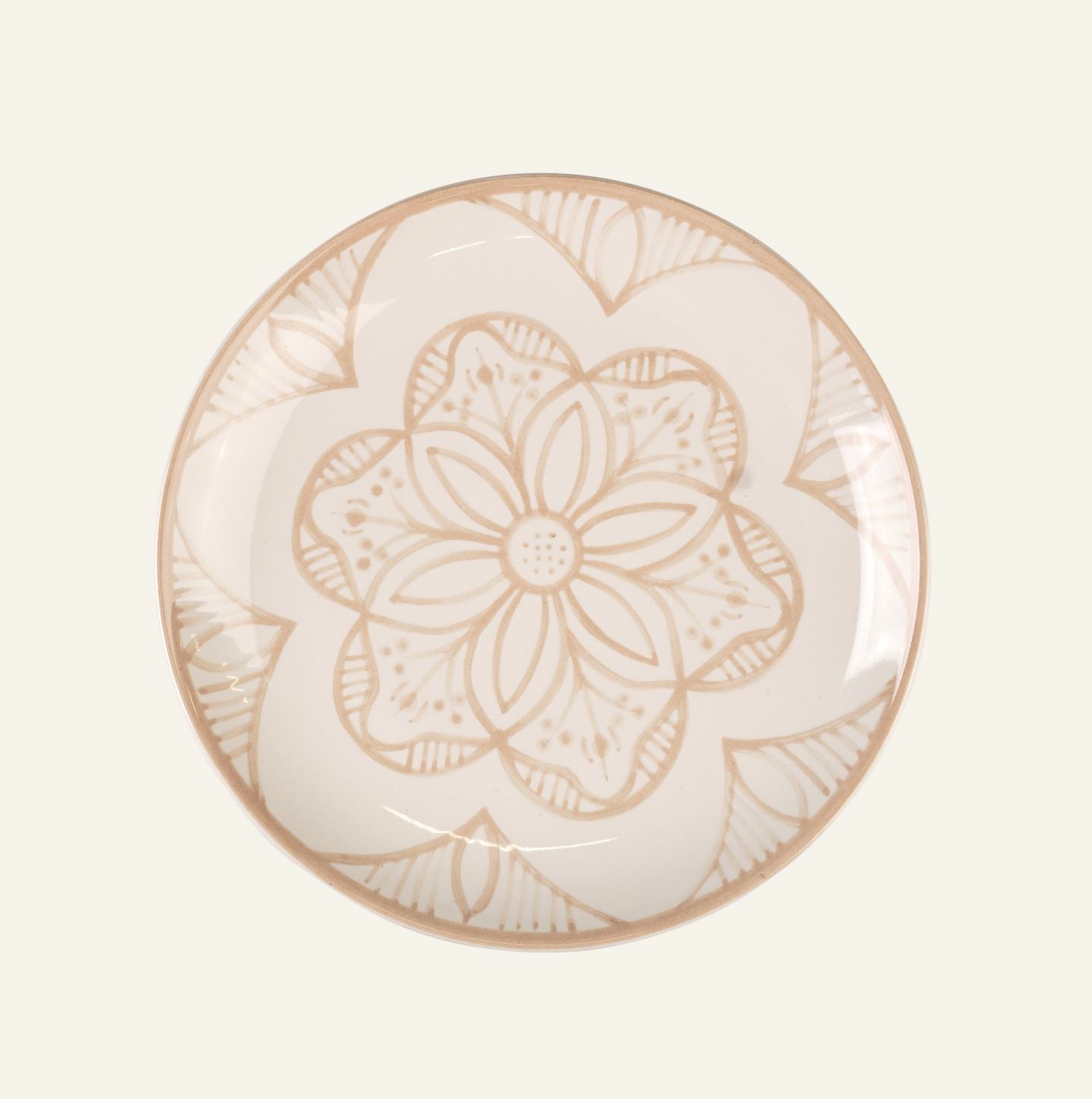Teller Beige - ø20,5 Beige - 1