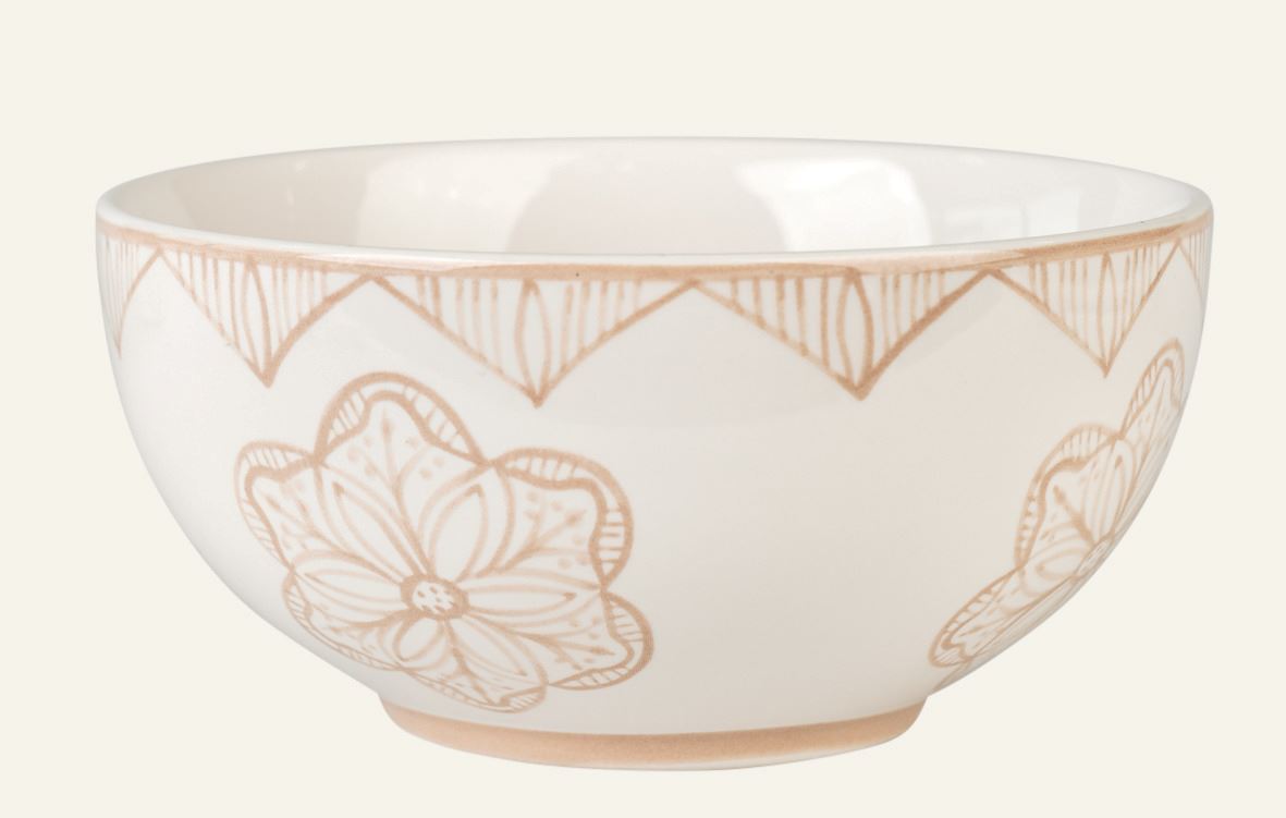 Schüssel Beige - ø14 h7 cm Beige - 1