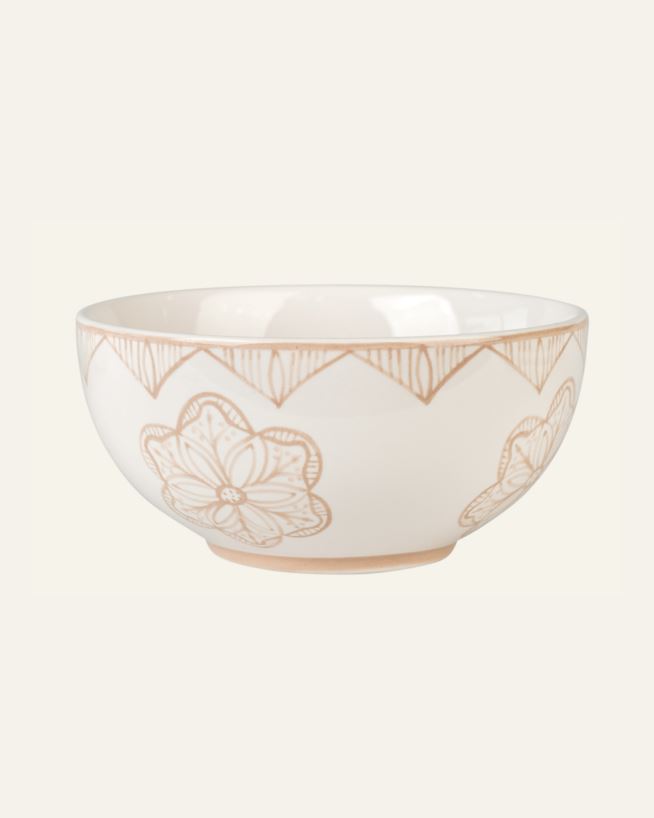 Schüssel Beige - ø14 h7 cm Beige - 1