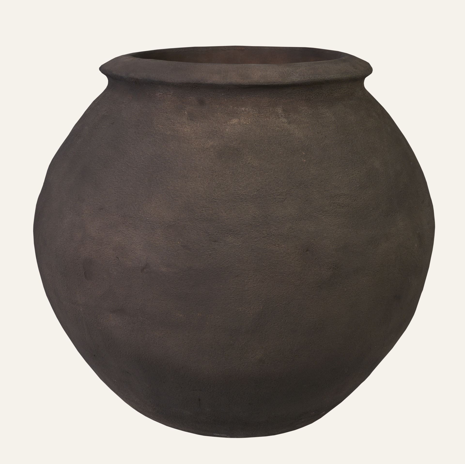 Blumentopf Braun - 41x41x38 cm Braun - 1
