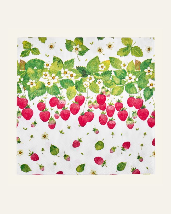 Papierservietten Multi/Rot - 33x33 cm Multi/Rot - 1