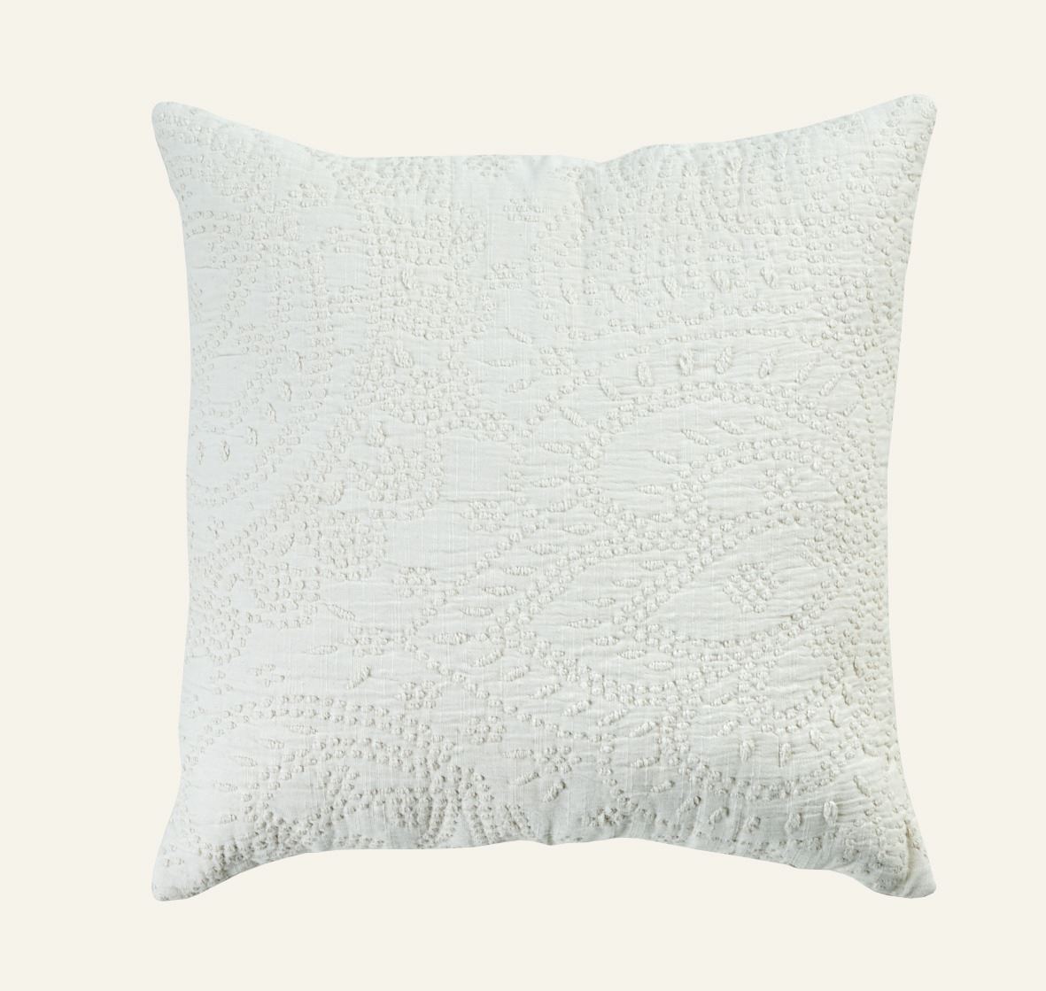 Kissenbezug Offwhite - 60x60 cm Offwhite - 1