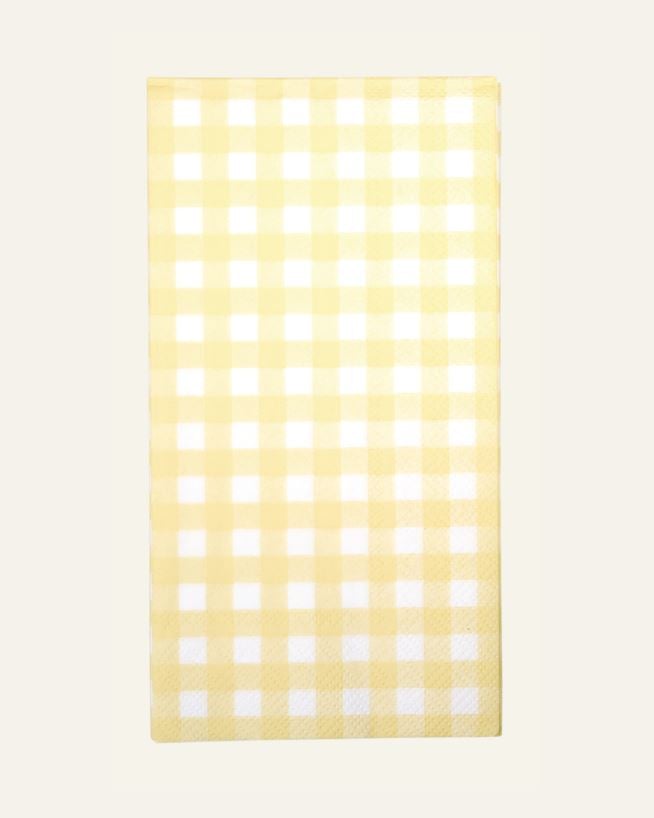 Küchenservietten Gelb - 33x42 cm Gelb - 1