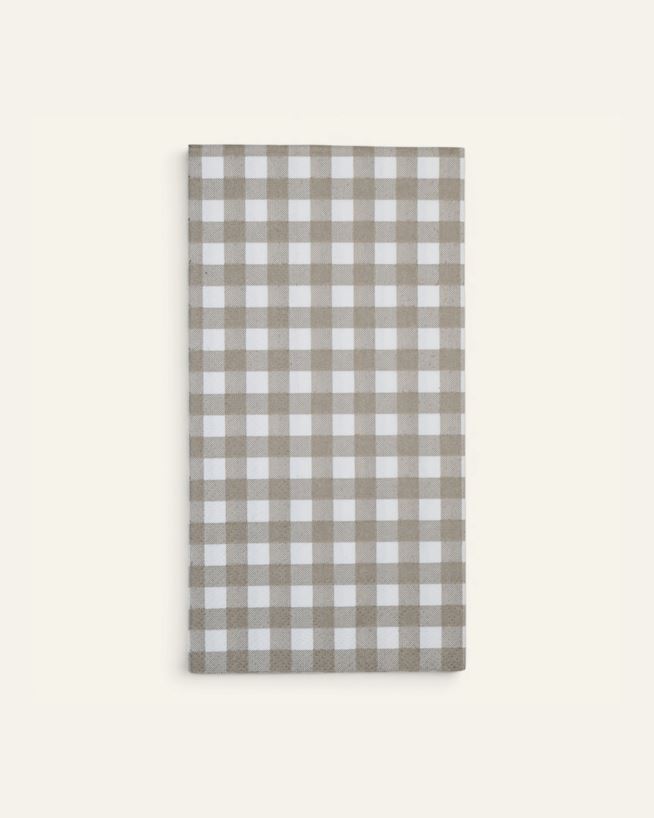 Küchenservietten Braun - 33x42 cm Braun - 1