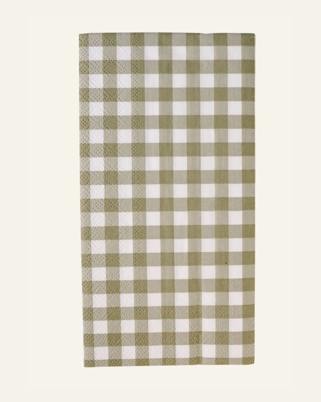 Küchenservietten Olivengrün - 33x42 cm Olivengrün - 1