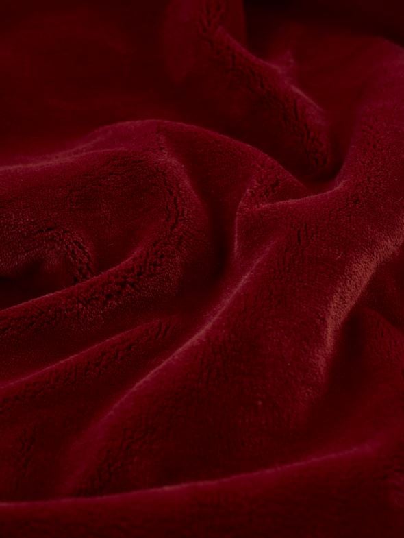 Fleecedecke Rot - 2