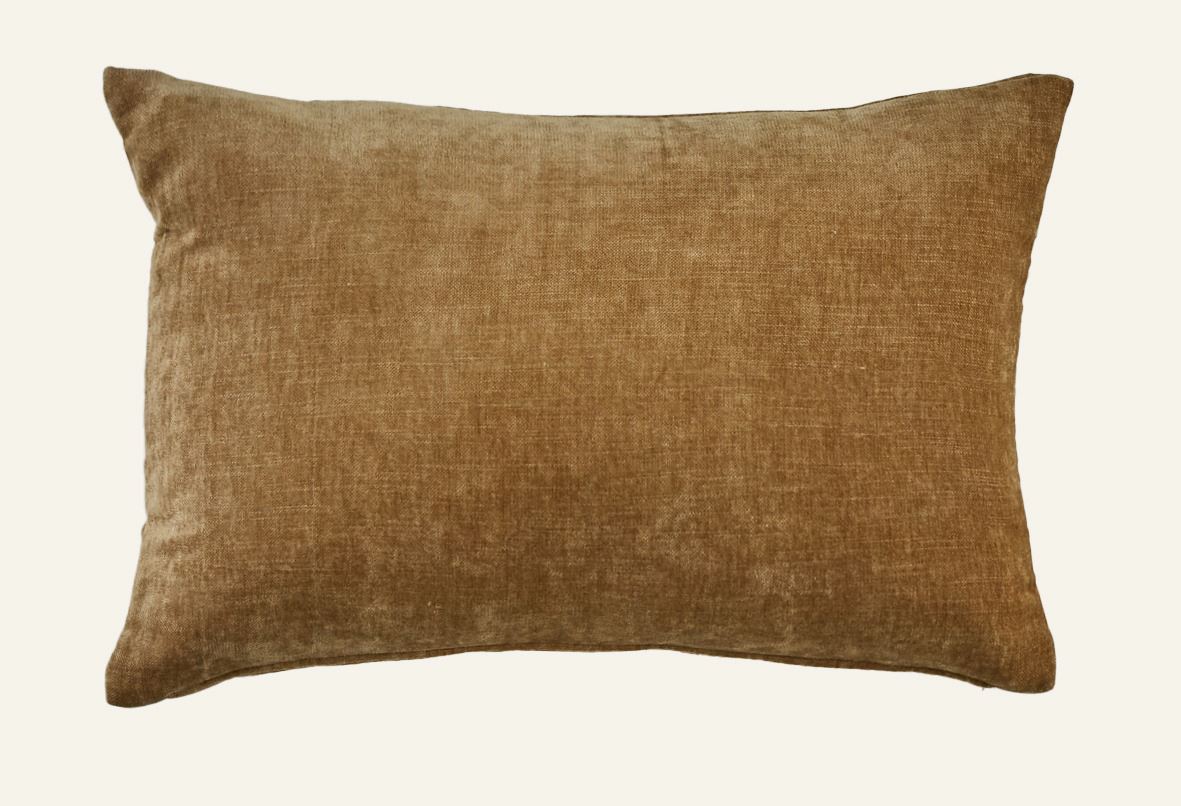Kissen Cognac - 40x60 cm Cognac - 1