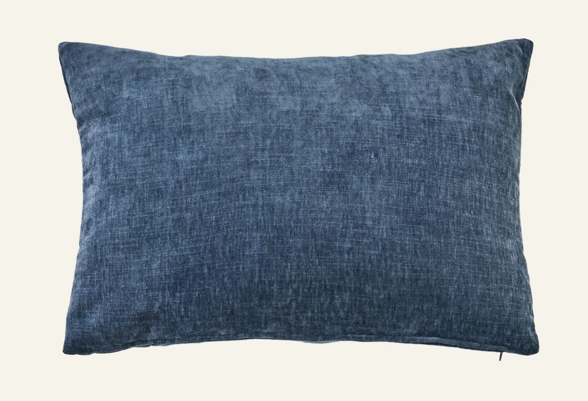 Kissen Blau - 40x60 cm Blau - 1