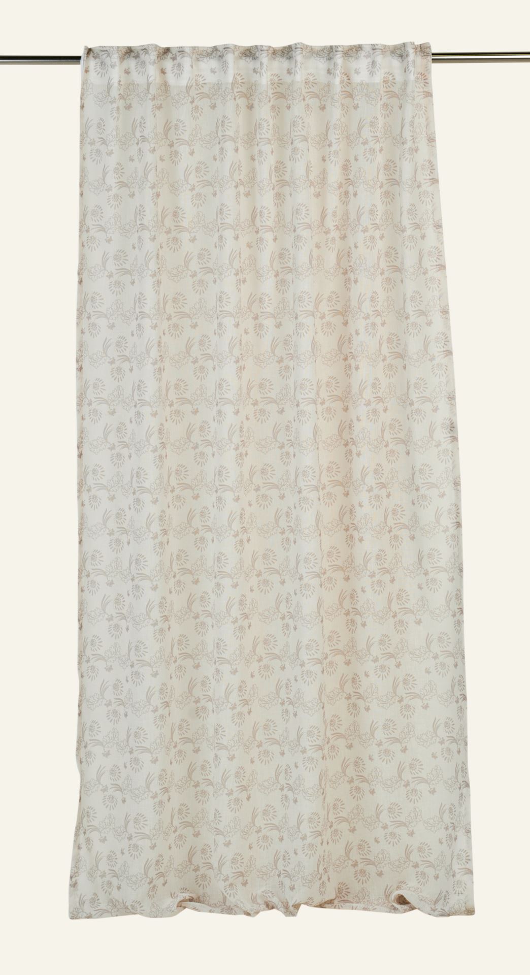 Vorhang Beige - 140x220 cm Beige - 1