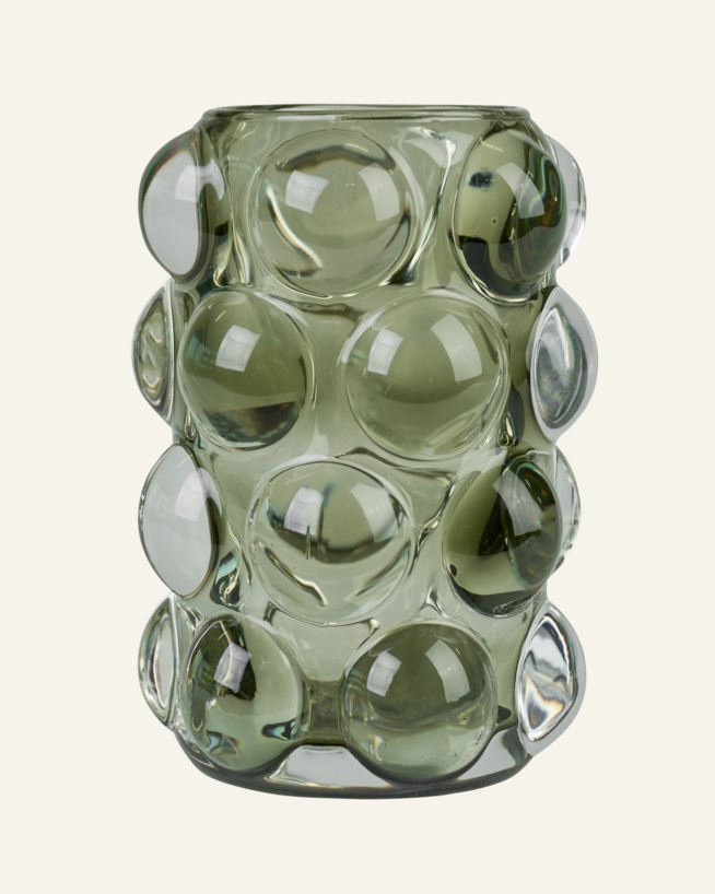 Teelichthalter Grün - 8,5x8,5x12,5 cm Grün - 1