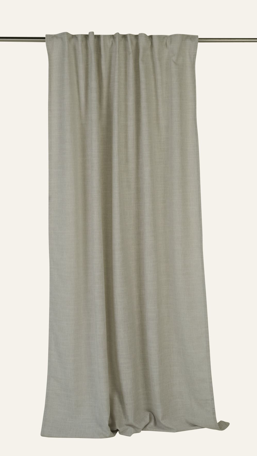 Vorhang Hellbeige - 140x220 cm Hellbeige - 1