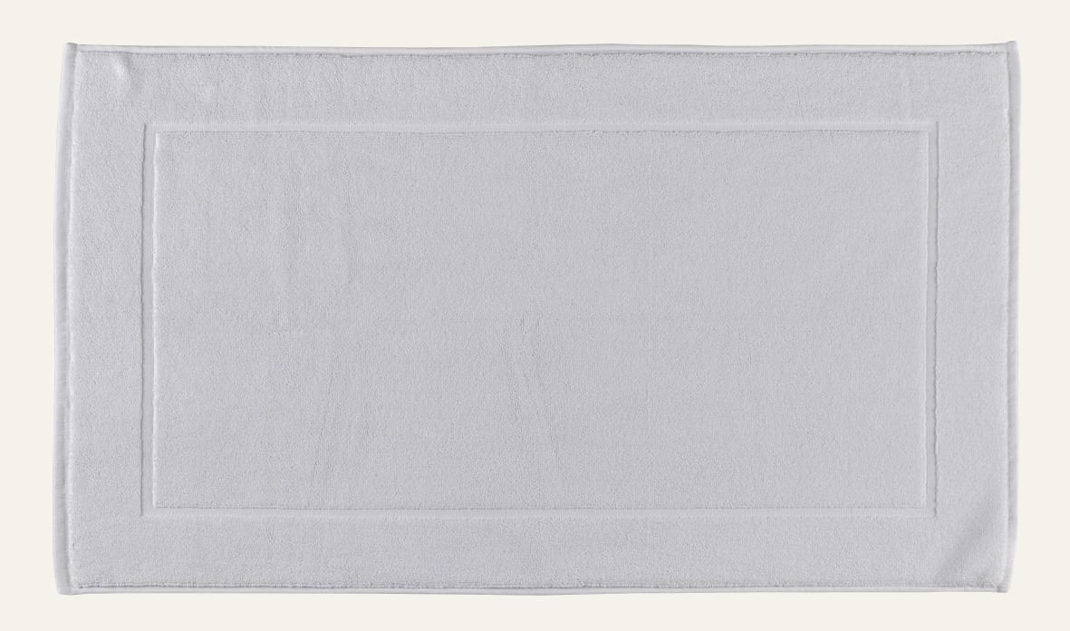 Badematte Weiß - 50x90 cm Weiß - 1
