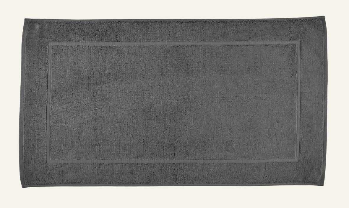 Badematte Dunkelgrau - 50x90 cm Dunkelgrau - 1