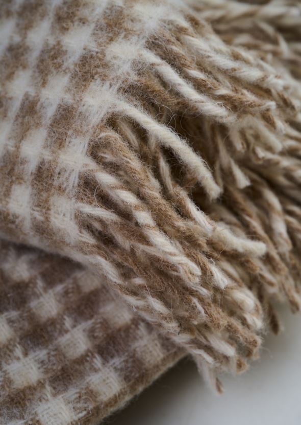 Wolldecke Multi/Beige - 4