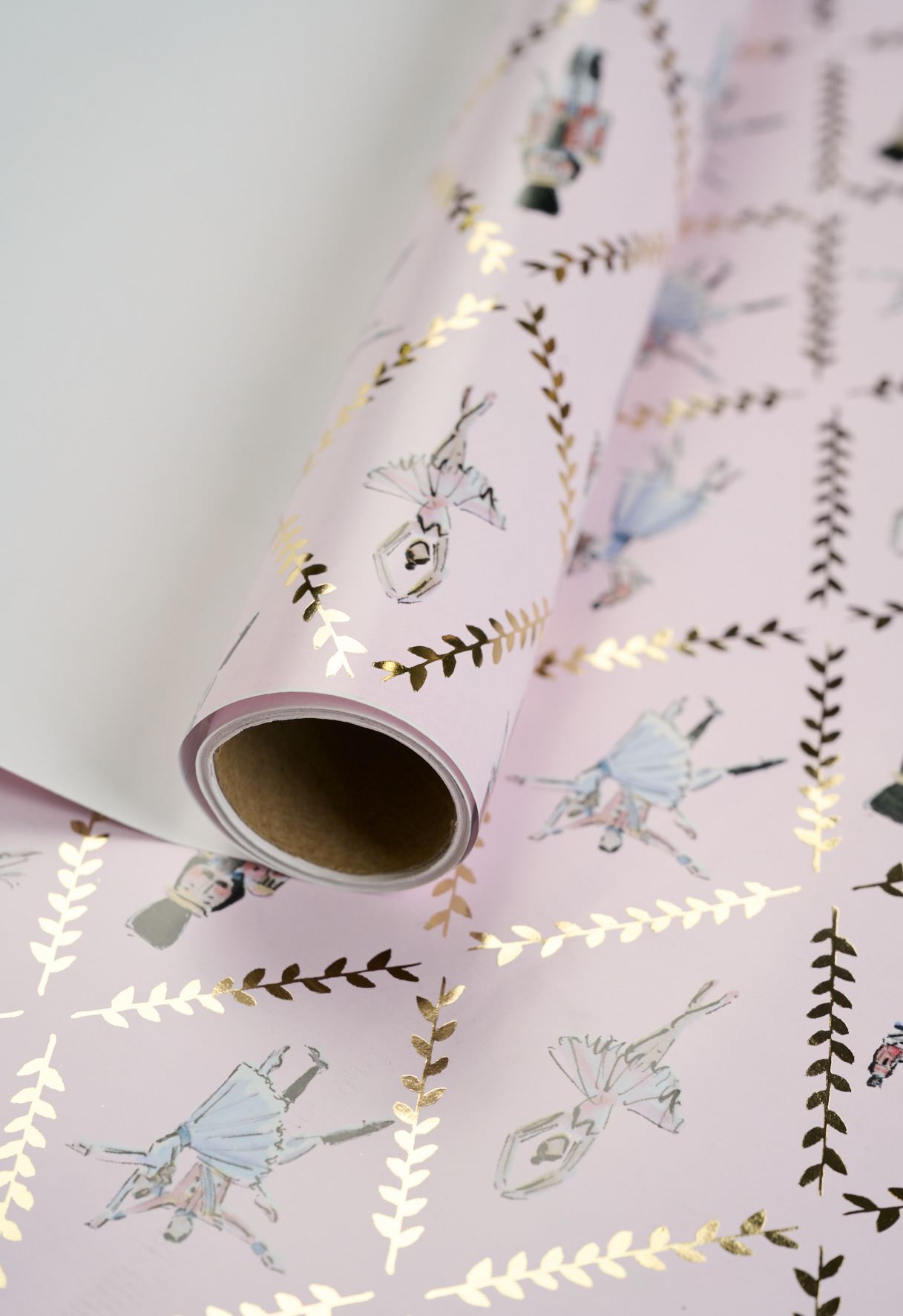 Geschenkpapier Rosa - 70x300 cm Rosa - 1