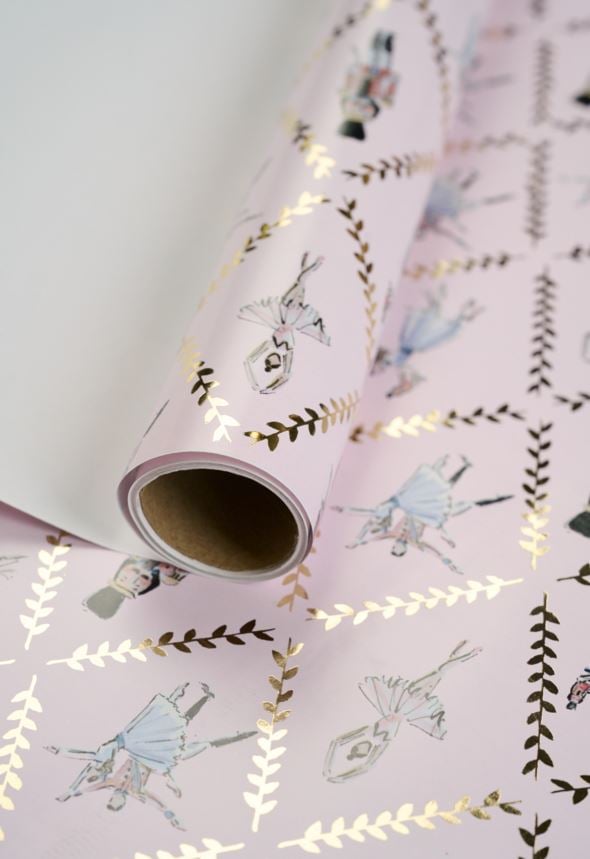 Geschenkpapier Rosa - 70x300 cm Rosa - 1