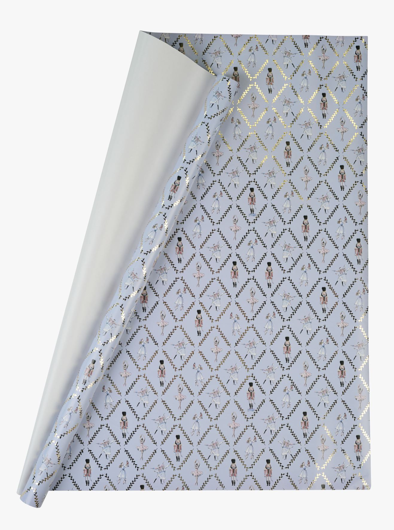 Geschenkpapier Blau - 70x300 cm Blau - 1