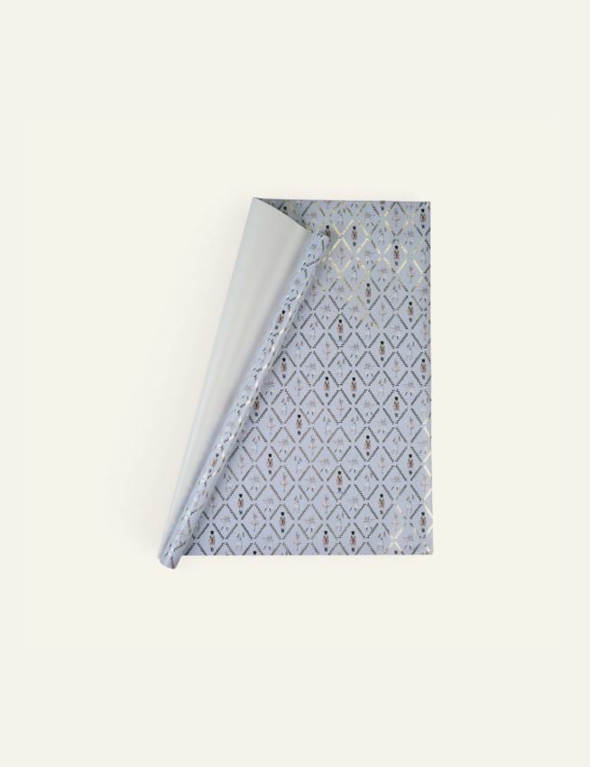 Geschenkpapier Blau - 3