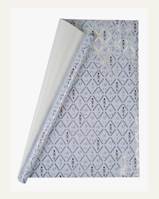 Geschenkpapier Blau - 70x300 cm Blau - 1