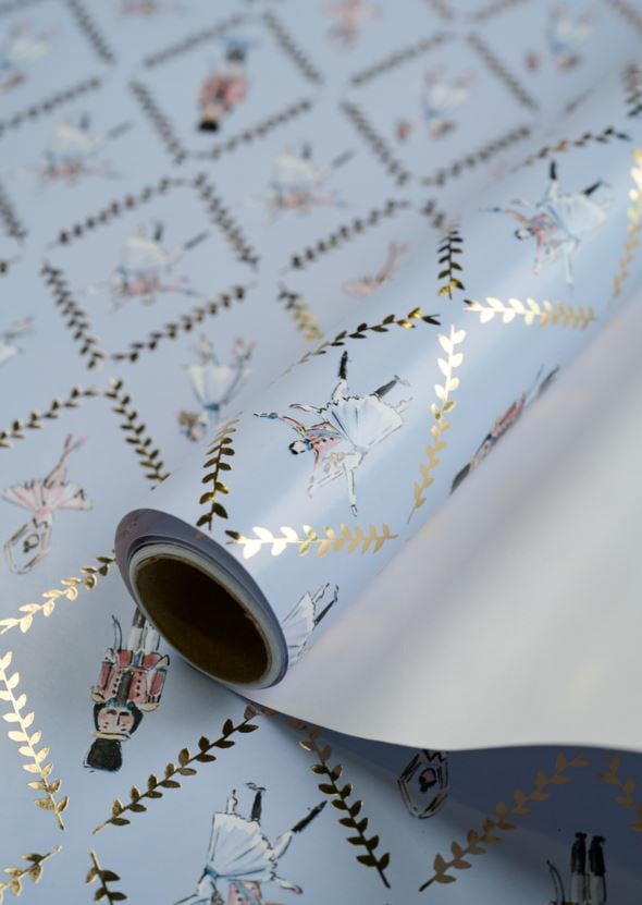 Geschenkpapier Blau - 2