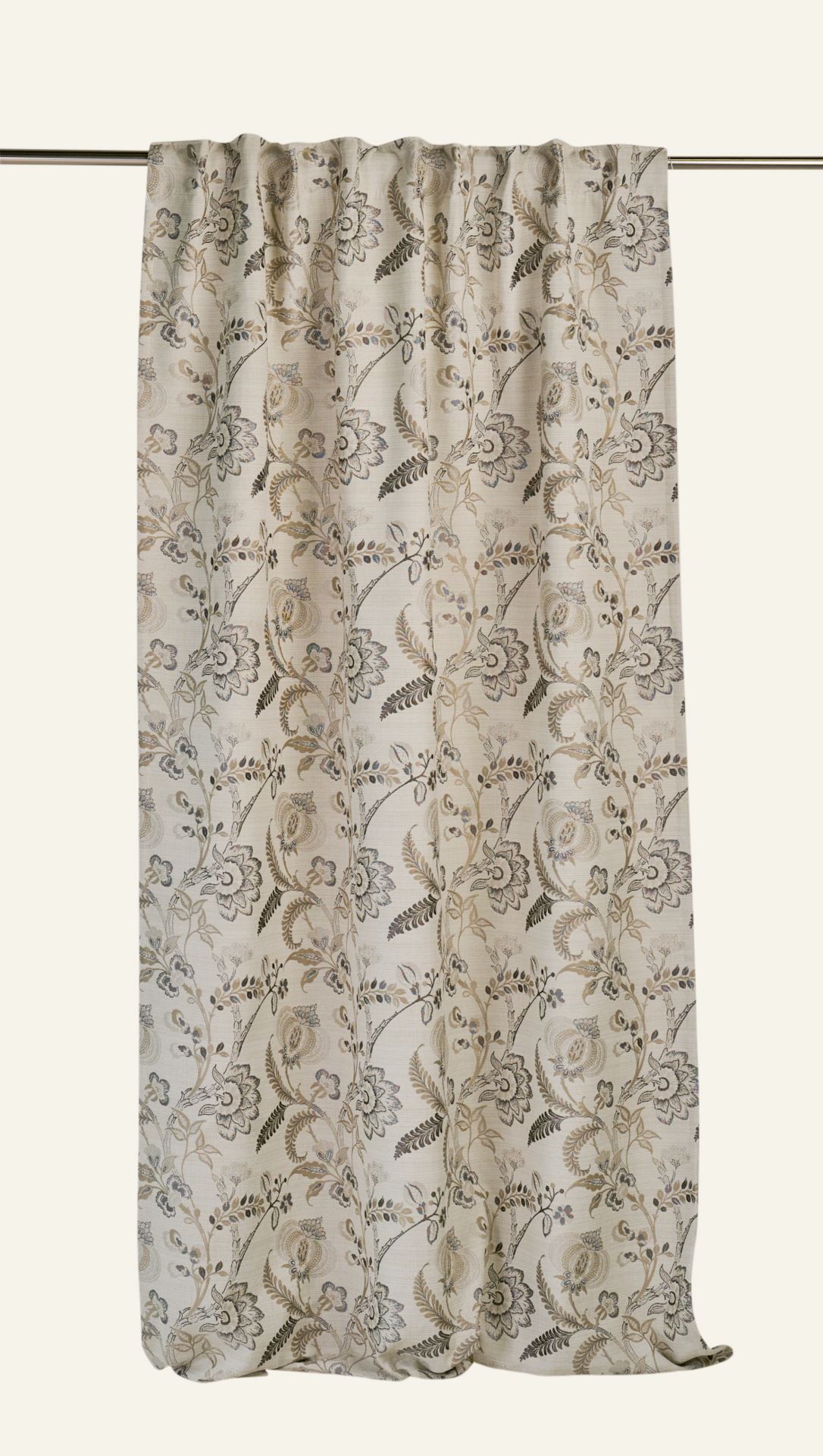 Vorhang Beige - 135x220 cm Beige - 1