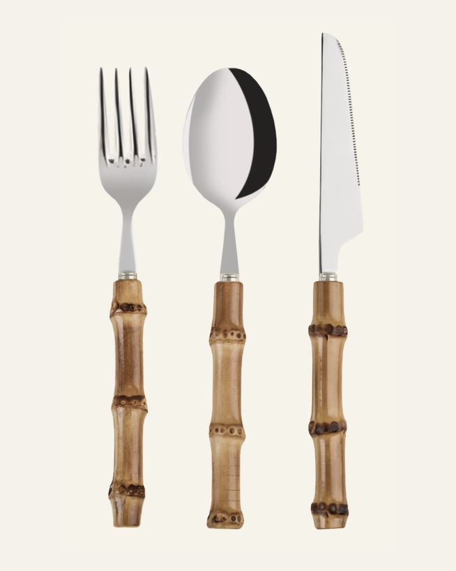Besteck 3 Teile Natur - 3 stk Natur - 1