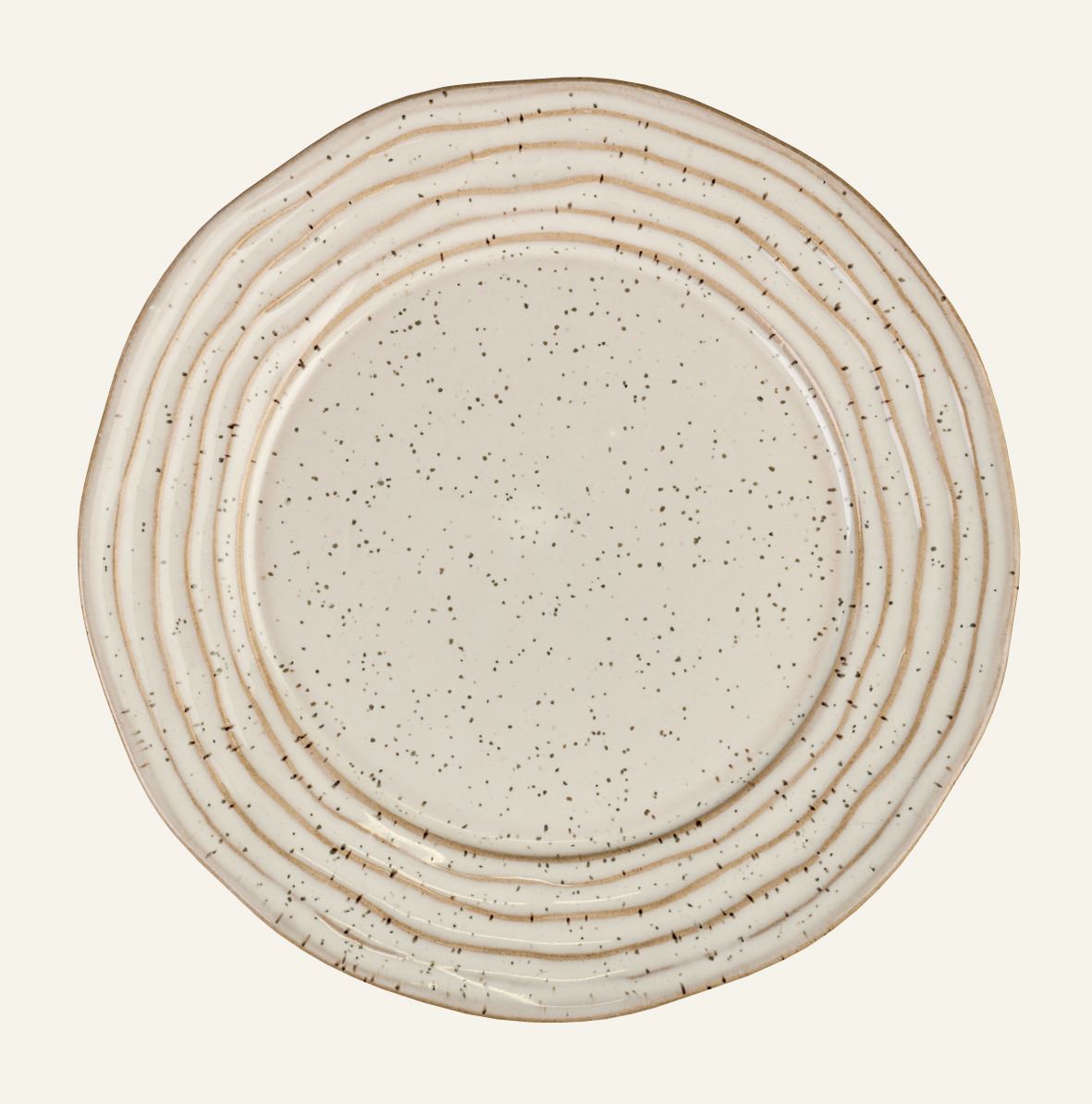 Frühstücksteller Hellbeige - ø20 Hellbeige - 1