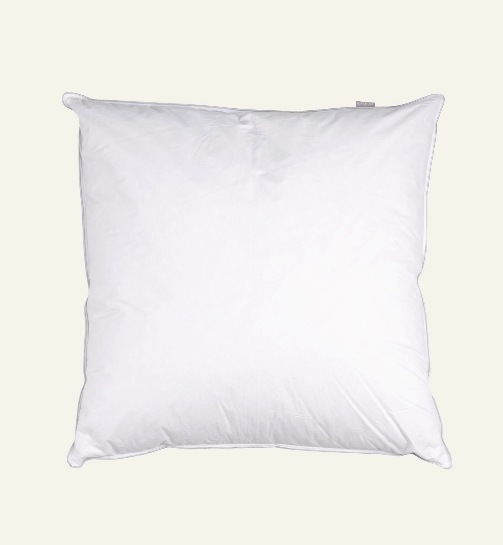 Daunenkissen (niedrig) Weiß - 80x80 cm Weiß - 1