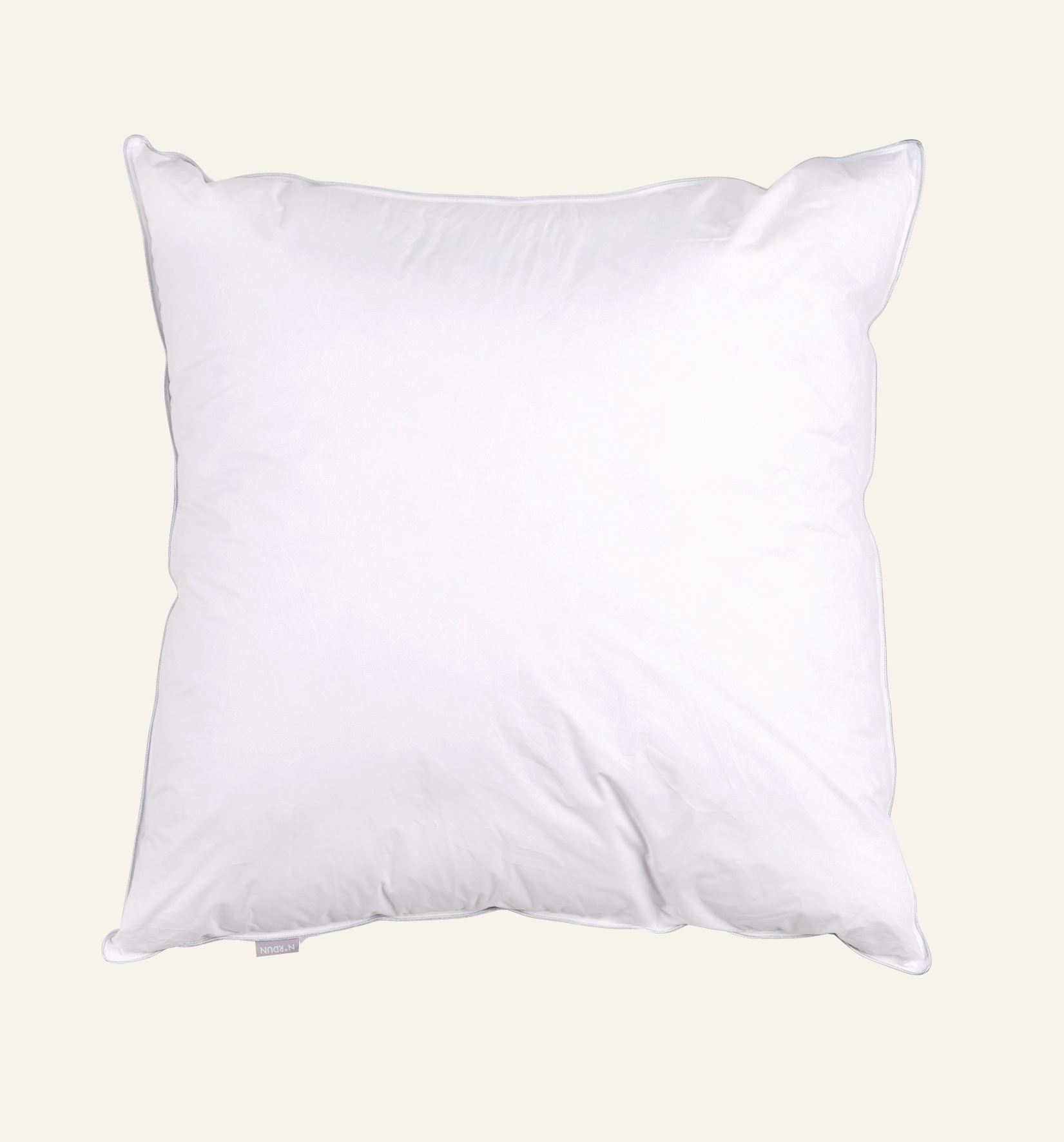 Daunenkissen (mittelhoch) Weiß - 80x80 cm Weiß - 1