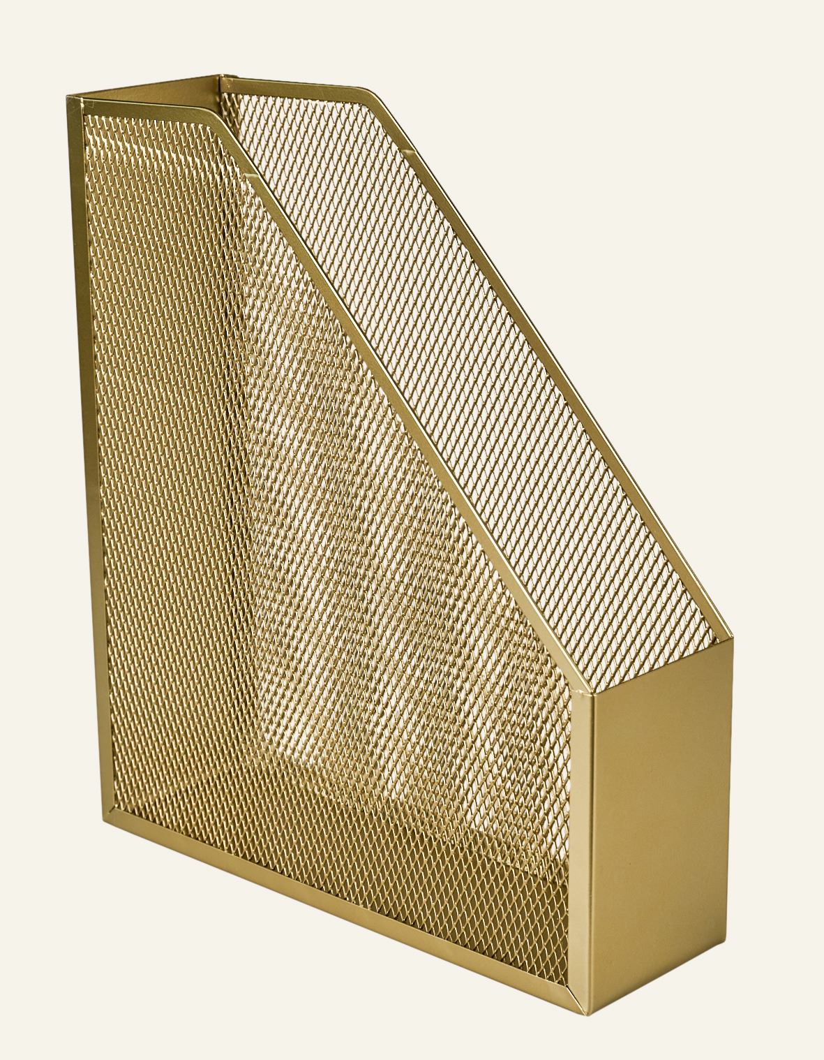 Zeitschriftenhalter Gold - 28 cm Gold - 1