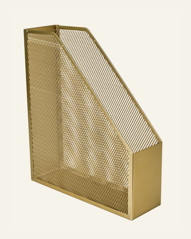 Zeitschriftenhalter Gold - 28 cm Gold - 1