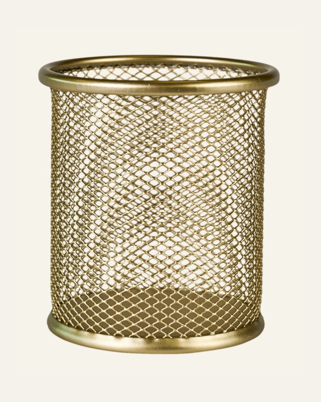 Stiftbecher Gold - 10 cm Gold - 1